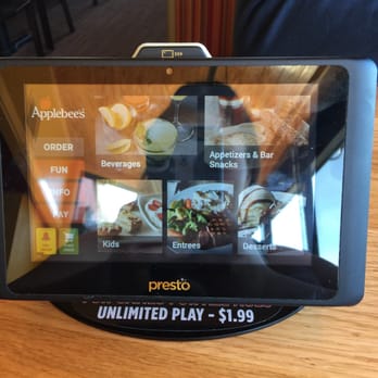 Applebee's Grill + Bar - Order yourself, pay, or call for server with this device! - American Near Me - Pinole, California
