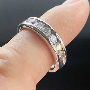Diamonds Direct - Got my platinum anniversary band serviced & polished in a hour. It looks brand new :)) - Jewelry Near Me - Dallas, Texas