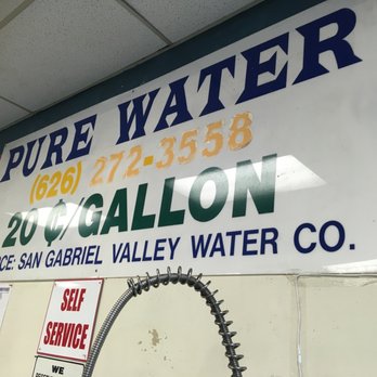 Pure Water - The sign - Water Stores Near Me - El Monte, California