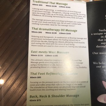 Smile Thai Wellness - Menu - Massage Near Me - Vancouver, British Columbia Smile Thai Wellness - Menu - Massage Near Me - Vancouver, British Columbia