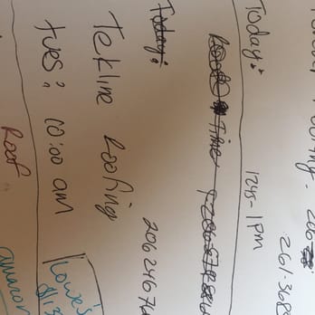 Tekline Roofing - My notes! - Roofing Near Me - Seattle, Washington Tekline Roofing - My notes! - Roofing Near Me - Seattle, Washington