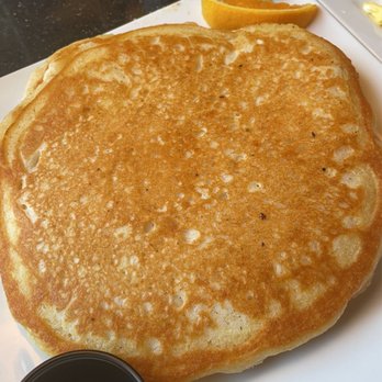 Keke's Breakfast Cafe - I got the build your own combo with 2 pancakes with bacon and eggs - Breakfast & Brunch Near Me - St. Augustine, Florida