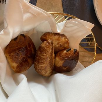 Azur Beverly Hills - Home made light and flaky, buttery breakfast croissants - French Near Me - Beverly Hills, California