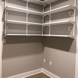 Floating book shelves