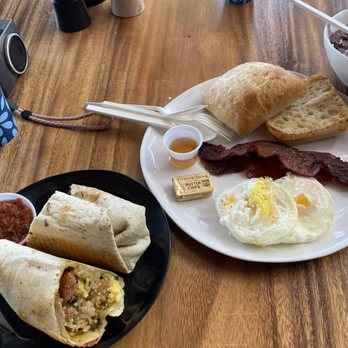 Peddler's Cafe & Catering - Breakfast plate + italian sausage burrito - Coffee & Tea Near Me - Eden, Utah Peddler's Cafe & Catering - Breakfast plate + italian sausage burrito - Coffee & Tea Near Me - Eden, Utah