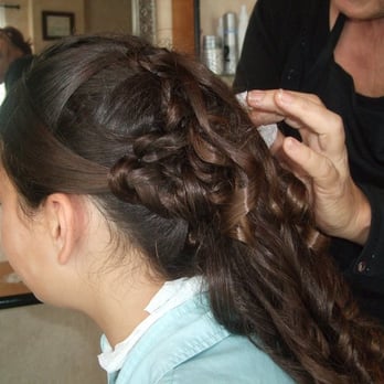 The Last Resort - Jr. Bridesmaid - side view - Hair Salons Near Me - Soquel, California
