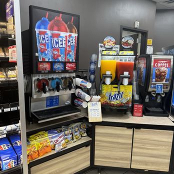 Chevron - ICEE Frozen Beverage LARGE - Gas Stations Near Me - Newport Beach, California