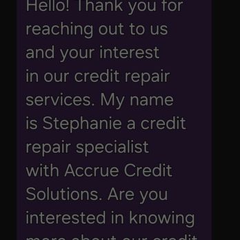 Accrue Credit Solutions - SCAM - Debt Relief Services Near Me Accrue Credit Solutions - SCAM - Debt Relief Services Near Me