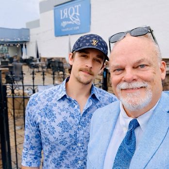 Tori Blue - Father & Son celebrate Easter - Seafood Near Me - Lynchburg, Virginia