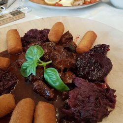 Restaurant König von Rom - Wild mit Kroketten