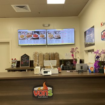 Vons Chicken - Register Area - Korean Near Me - East Honolulu, Hawaii