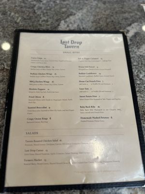 Menu photo 8 Last Drop Tavern San Francisco, CA Menu photo 8 Last Drop Tavern San Francisco, CA