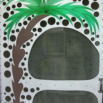 Lilguy - whimsical screen door - Pizza Near Me - Venice, California