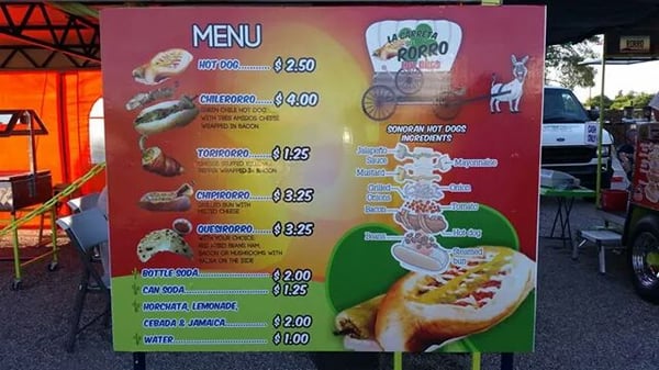 Menu photo 8 La Carreta del Rorro Tucson, AZ Menu photo 8 La Carreta del Rorro Tucson, AZ