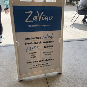 ZaVino - Signage - Italian Near Me - Baltimore, Maryland