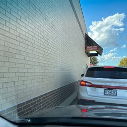 Walgreens - The view from my seat in the drive-through....