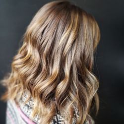 Rachel Nayes - Hairstylist - Dimensional brunette using demi permanent color