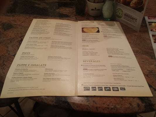 Menu photo 2 Olive Garden Italian Restaurant Madison, WI
