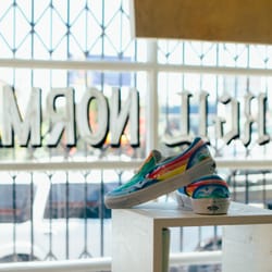 Virgil Normal - Adam Siegel airbrushed Vans
