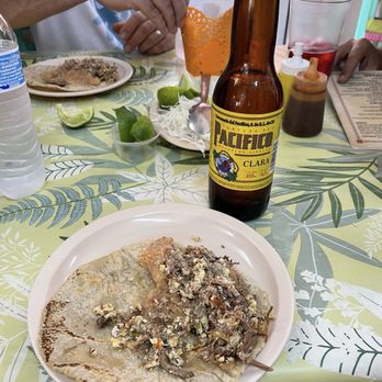 Vallarta 101 - Breakfast taco. Loved the garlic salsa the restaurant has - Walking Tours Near Me Vallarta 101 - Breakfast taco. Loved the garlic salsa the restaurant has - Walking Tours Near Me