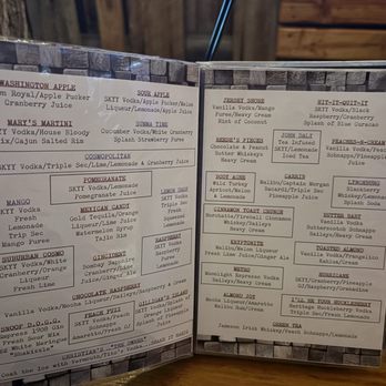 Miner's Claim - Drink menu - Seafood Near Me - Silt, Colorado Miner's Claim - Drink menu - Seafood Near Me - Silt, Colorado
