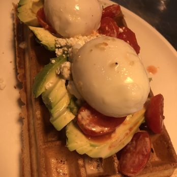 Nero Waffles - Avocado garlic tomato - Waffles Near Me - Vancouver, British Columbia Nero Waffles - Avocado garlic tomato - Waffles Near Me - Vancouver, British Columbia