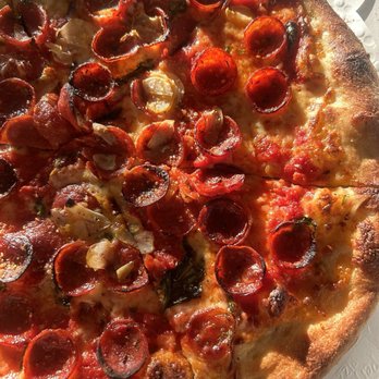 Boom's Pizza - Hot stuff + pepps (without chilies ) - Pizza Near Me - Lakewood, Ohio Boom's Pizza - Hot stuff + pepps (without chilies ) - Pizza Near Me - Lakewood, Ohio