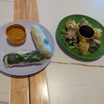 Mah Kin - Basil rolls and dumplings - Thai Near Me - Chattanooga, Tennessee Mah Kin - Basil rolls and dumplings - Thai Near Me - Chattanooga, Tennessee