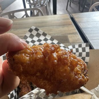 Zzang Hot Dog & Chicken - 18. Soy Garlic Wing (6pcs) - Korean Near Me - Oceanside, California Zzang Hot Dog & Chicken - 18. Soy Garlic Wing (6pcs) - Korean Near Me - Oceanside, California