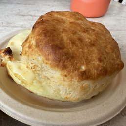 Very filling egg and cheese biscuit Very filling egg and cheese biscuit