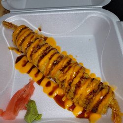 Hokiku Maumelle Hibachi Express - Morgan roll- so good! ($10)