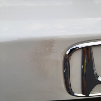 Asheboro Honda - Emblem needed to be buffed and discoloration did not come off with baby wipes. - Car Dealers Near Me - Asheboro, North Carolina Asheboro Honda - Emblem needed to be buffed and discoloration did not come off with baby wipes. - Car Dealers Near Me - Asheboro, North Carolina