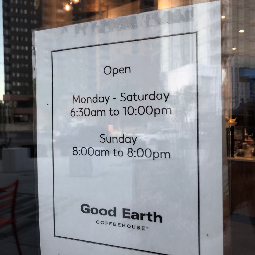 Good Earth Coffeehouse - Hours - Coffee & Tea Near Me - Calgary, Alberta