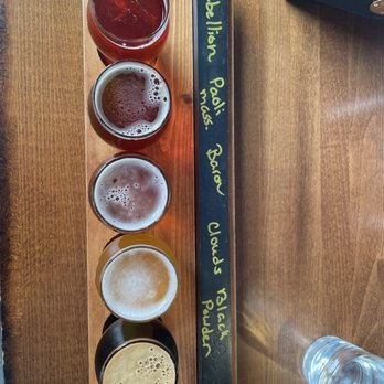 Artillery Brewing - beer flight - Breweries Near Me - West Chester, Pennsylvania