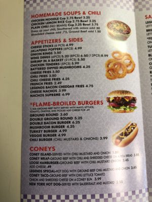 Menu photo 6 Legend's Coney Express Eastpointe, MI