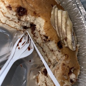 Cholula Grill & Kitchen - Chocolate Chip Banana Pancakes - Mexican Near Me - Harrison, New Jersey Cholula Grill & Kitchen - Chocolate Chip Banana Pancakes - Mexican Near Me - Harrison, New Jersey