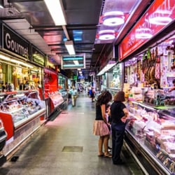 Mercado de Verónicas - Pasillos de abajo de carnes y pecados