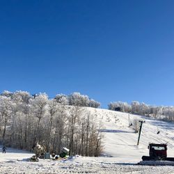 Bottineau Winter Park Ski Area - Beautiful day on the hill