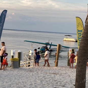 LuLu's Destin - Beach with sea plane - Seafood Near Me - Destin, Florida
