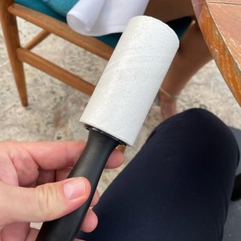 ETARU - Rony brought black napkin and  lint roller for me to make sure my pants are clean from white napkin fabrics without asking for it! Amazing!! - Japanese Near Me - Hallandale Beach, Florida