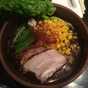 Ramen Dojo - Garlic Pork Flavor with the addition of Corn Kernels - Ramen Near Me - San Mateo, California Ramen Dojo - Garlic Pork Flavor with the addition of Corn Kernels - Ramen Near Me - San Mateo, California