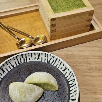 Tenjou - Matcha Tiramisu, Green Tea Mochi - Ramen Near Me - New York, New York Tenjou - Matcha Tiramisu, Green Tea Mochi - Ramen Near Me - New York, New York