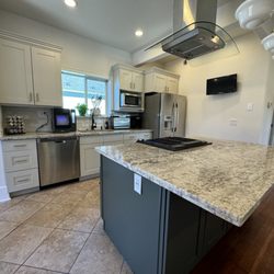 Lines Painting - Kitchen Cabinet Paint