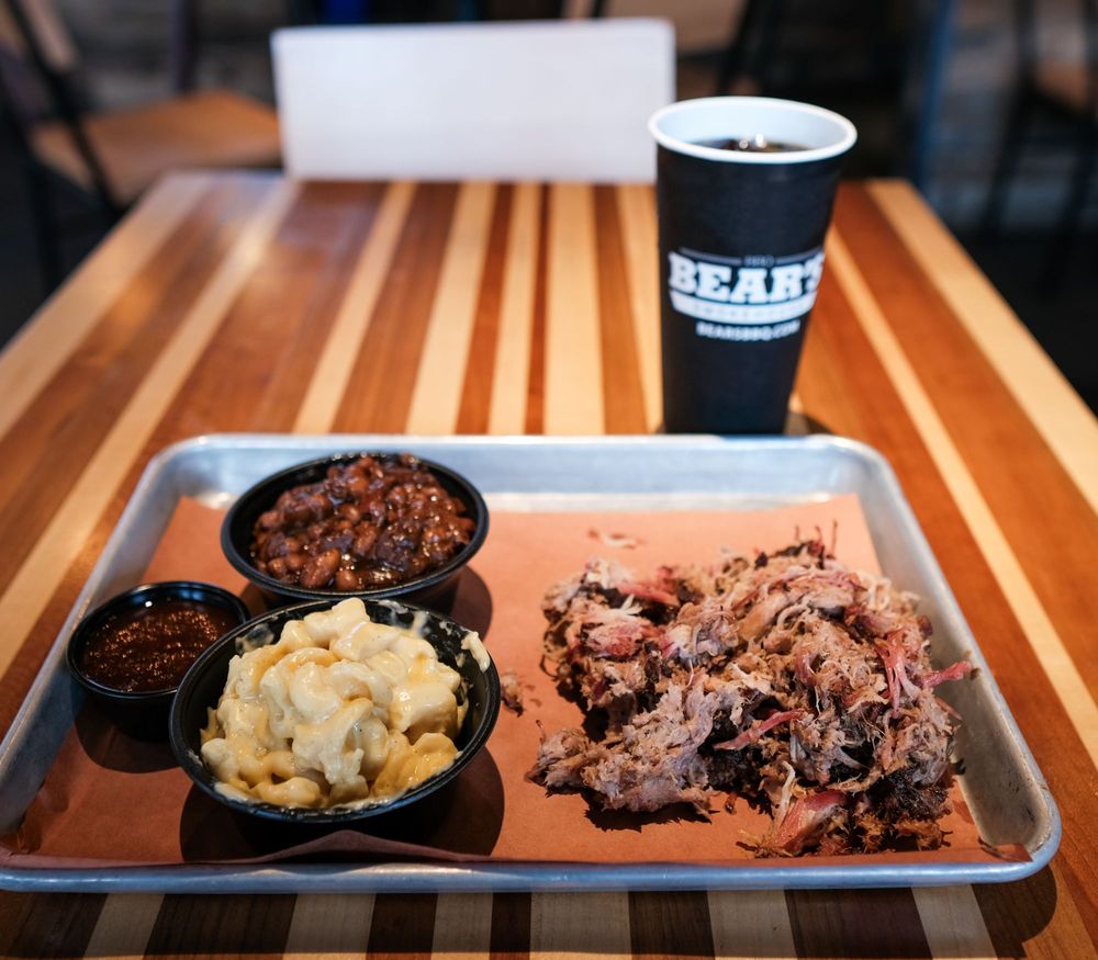 Food from Bear's Smokehouse BBQ