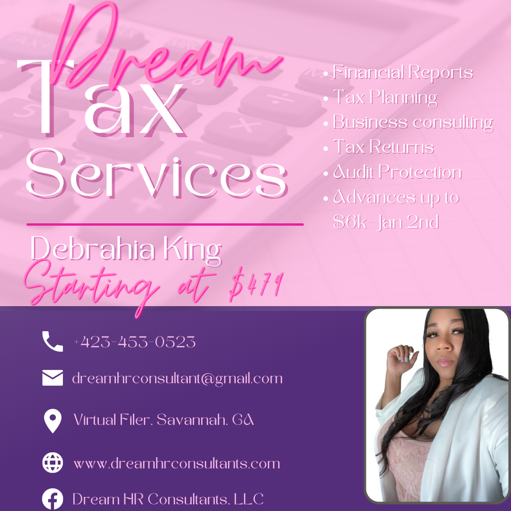 DREAM HR CONSULTANTS Request Consultation Pooler, Tax