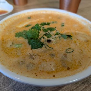 The Pan Kitchen - Tom Kha soup (small) - Thai Near Me - Westlake Village, California The Pan Kitchen - Tom Kha soup (small) - Thai Near Me - Westlake Village, California