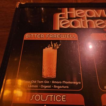 The Heavy Feather - Lounges Near Me - Chicago, Illinois