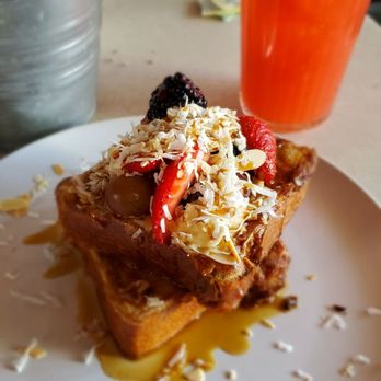 The Cliff - Brioche French toast and berry lemonade! - Breakfast & Brunch Near Me - Jersey City, New Jersey The Cliff - Brioche French toast and berry lemonade! - Breakfast & Brunch Near Me - Jersey City, New Jersey
