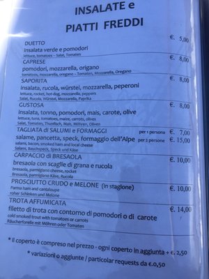 Menu photo 8 Il Golfo Lenno, LC Menu photo 8 Il Golfo Lenno, LC