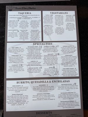 Menu photo 7 Tacos Don Andres Orlando, FL Menu photo 7 Tacos Don Andres Orlando, FL